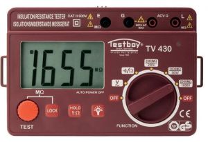 Цифровой измеритель изоляции Testboy TV 430N ― TESTBOY SHOP